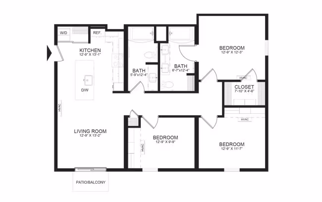 Unit 1102 1302 floor plan